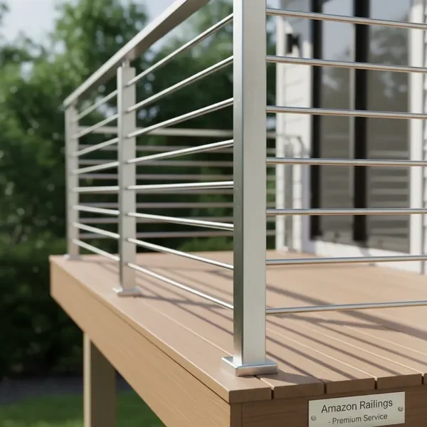 Custom aluminum railings for Concord homes